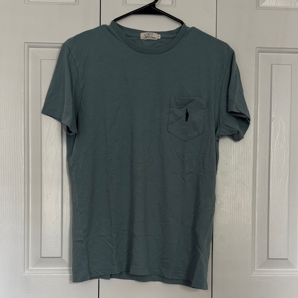J. Crew Oarsmen Crew Neck Pocket T-Shirt- Small